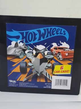 Hot Wheels 6-Car Case - BY TARA TOY BLACK